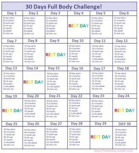 Full body challenge 1 Month Workout Plan, Summer Workout Plan, Workout Morning, Month Workout Challenge, Month Workout, 30 Day Fitness, Body Challenge, 30 Day Workout Challenge, Body Workout Plan