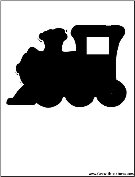 Silhouette Picture - Choo Choo Train Silhouette Train Silhouette Clip Art, Train Stencil, Train Crafts, Train Template, Movie Night Ideas, Train Silhouette, Sun Background, Silhouette Pictures, Train Theme