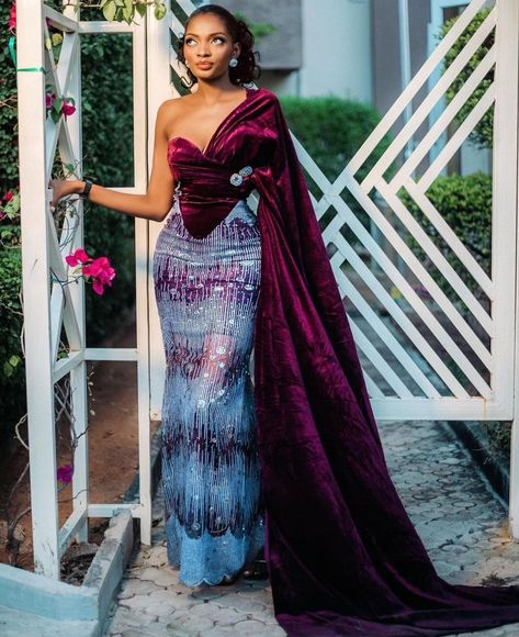 Congolese Clothing, Simple Lace Styles, African Wedding Dress Nigerian Fashion, Chitenge Dresses, Nigerian Traditional Dresses, Nigerian Lace Styles Dress, Stylish Naija, Nigerian Lace Styles, Classy Gowns