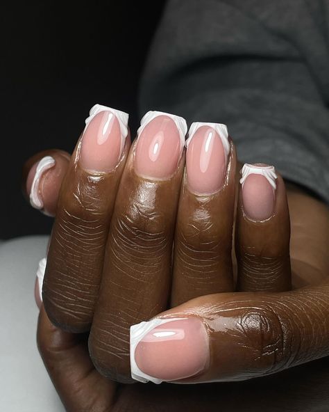 I love a French tip but the 3D just makes it 😍*chefs kiss* • • Book this set: ‘Acrylic Overlay+ Tier 2 Nail Art’ Link in bio to book📲 If viewing follow @phia.beautylounge Looking for a nail tech that cares about your nail health? Is flexible with appointments? DM ‘INFO’ to find out more or click the link in my bio to book in💕 #coventrynailtech #coventrynails #buildergel #biab #frenchtipnails #whitefrenchtip #buildergelcoventry Kiss Book, Kiss Books, Acrylic Overlay, Chefs Kiss, White French Tip, Nail Health, French Tip Nails, I Love A, Nail Tech