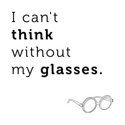 I can't think without my glasses - Vivienne Westwood #quote #glasses Glasses Quotes, Optometry Humor, Sunglasses Quotes, Optician Marketing, Vision Quotes, Eyewear Store Design, Glasses Art, Eye Facts, Eye Quotes