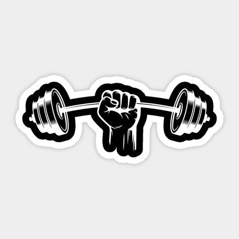 Gym Stickers, Phone Cover Stickers, Hipster Tattoo, Crossfit Shirts, خريطة ذهنية, Gym Boy, Homemade Stickers, Gym Logo, Cute Blue Wallpaper