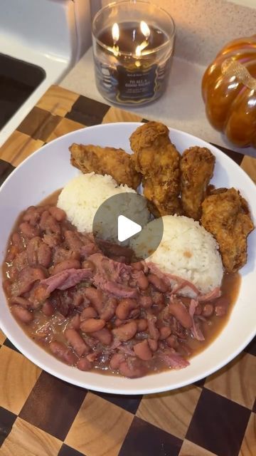 Meagan Kilgore on Instagram: "Red beans and rice 😋😋😋 #comfortmeal #fallrecipes #redbeans #redbeansandrice #dinner #dinnerwithme #food #foodie #beans" Beans And Rice Crockpot, Red Beans And Rice Crockpot, Louisiana Red Beans And Rice Recipe, Louisiana Red Beans And Rice, Louisiana Red Beans, Rice Crockpot, Red Beans And Rice Recipe, Red Beans N Rice Recipe, Beans And Sausage