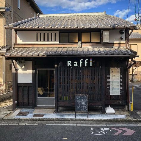 Cut House Raffi Ramen House, Japanese House Design, Japanese Buildings, Anime City, 2d Game Art, Architecture Model Making, Architecture Concept Drawings, Architecture Drawing Art, Interesting Buildings