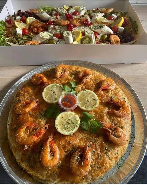 Moroccan Party Food, Wedding Dinner Food, Veggie Tart, Moroccan Kitchen, Morocco Food, Moroccan Party, Moroccan Dishes, Egyptian Food, Potato Recipes Side Dishes