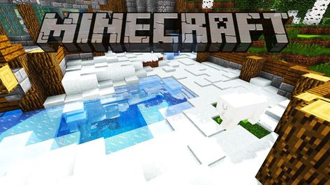 Minecraft Polar Bear, Polar Bear Enclosure, Bear Minecraft, Bear Enclosure, Bear Zoo, Enclosure Ideas, Minecraft Survival, Minecraft Projects, Minecraft Designs