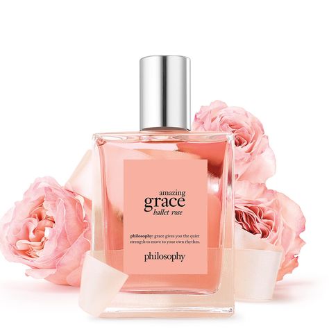 Amazing Grace Ballet Rose, Amazing Grace Perfume, Perfume Rose, Perfume Versace, Parfum Victoria's Secret, Perfume Chanel, Philosophy Amazing Grace, Rose Perfume, Rose Fragrance