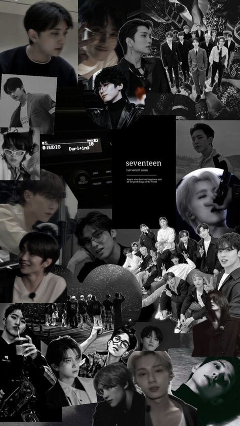 Seventeen Dark Aesthetic, Seventeen Wallpaper, Joshua Seventeen, Wallpaper Dark, Seventeen Wallpapers, Dark Wallpaper, Dark Aesthetic, Aesthetic Wallpaper, Seventeen