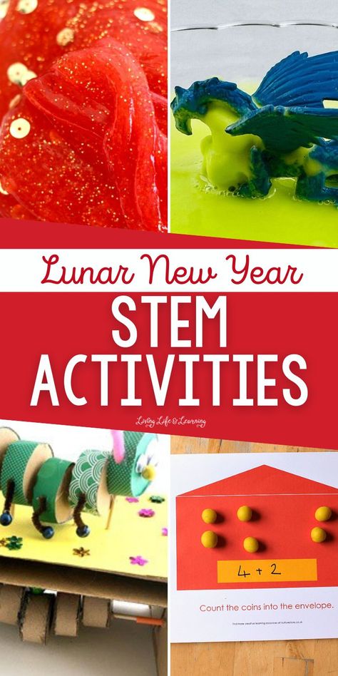 Combine the festivities of Lunar New Year with learning STEM for your homeschool kids with this carefully curated list of fun and engaging Lunar New Year STEM Activities. Homeschool Kids, Lunar New Year, Stem Activities, Lunar New, Activities For Kids, For Kids