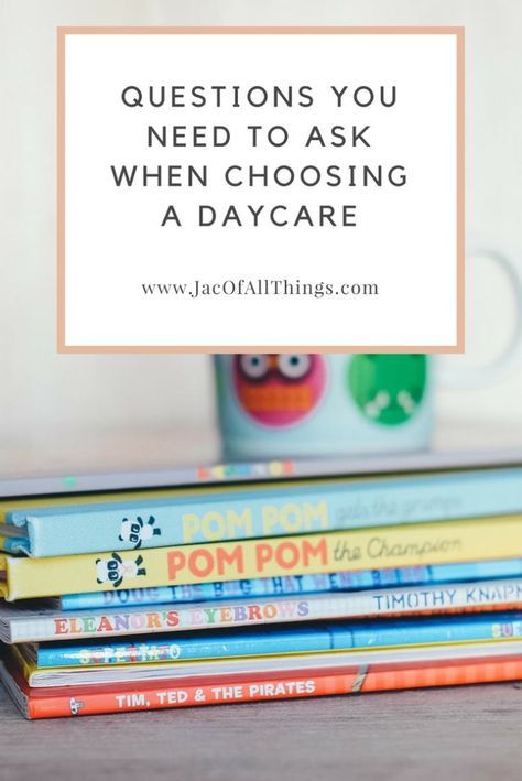 Daycare Checklist, Infant Daycare, Intentional Motherhood, Top Questions, Starting A Daycare, Daycare Providers, Baby Checklist, Parenting Plan, Intentional Parenting