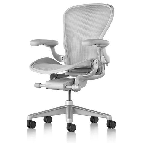 Herman Miller Aeron Chair on sale for $669.38 shipped! Herman Miller Aeron, Aeron Chair, Herman Miller Chair, Herman Miller Aeron Chair, Human Centered Design, Chair Size, Adjustable Chairs, Chair Office, Work Chair