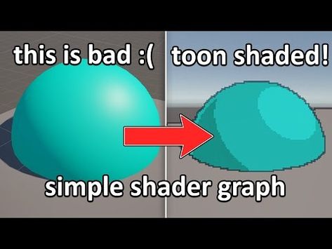 Basic TOON SHADER In UNITY Using Shader Graph - Unity Lazy Tutorial - YouTube Ian Hubert, Toon Shader