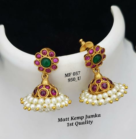 Inbox/WhatsApp 8148871715   #jewellery #jewellerylover #templejewellery #bridaljewellery #onegramgoldjewellery #czstonejewellery #southindianjewellery #instajewellery #tamilwedding #teluguwedding #longharam #SouthIndianjewelry #bridaljewellery #jumkas #arshis #arshiscollection #earrings #onegramgoldjewelry #imitationjewellry #southindianwedding #tamilnadubride #bridesofindia Pearl Jhumkas, Indian Gold Necklace Designs, Mangalsutra Design, Black Beads Mangalsutra, Indian Jewelry Earrings, Black Beads Mangalsutra Design, Gold Earrings Models, Collection Ideas, Gold Necklace Indian