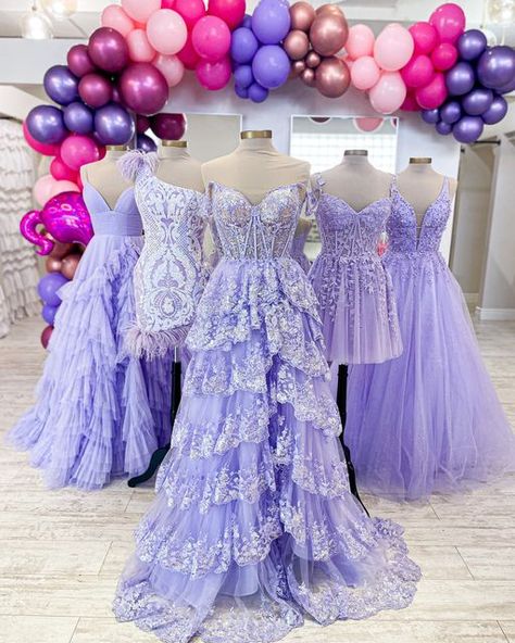 Purple Mini Dress For Wedding And Prom Season, Light Putple Homecoming Dresses, Lilac Ball Gowns Short, Short Purple Quinceanera Dresses Sweatheart Neck Line, Purple Quinceanera Dress For Debutante Ball, Prom Season, Purple Wedding Dress, Winter Formal, Maxi Dress Prom, Formal Party