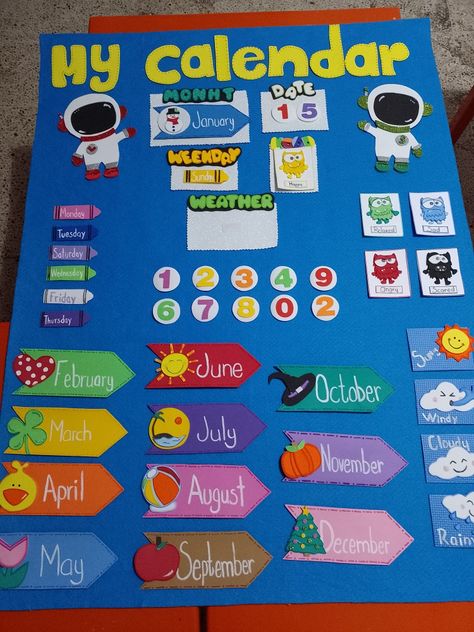 Calendar For Preschool Classroom, Preschool Weather Chart, Preschool Calendar, Preschool Weather, Tracing Worksheets Free, Homeschool Preschool Curriculum, Weather Chart, Homeschool Preschool Activities, Fun Classroom Activities