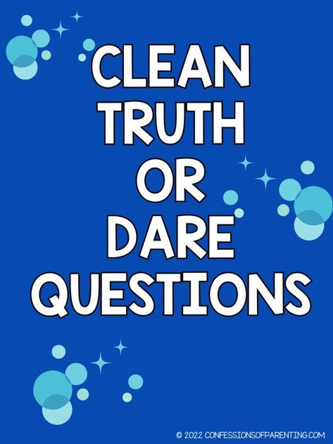 Discover 50+ family-friendly Truth or Dare questions for a hilarious game night. No more awkward moments, just pure fun! Truth Or Truth Questions, Truth Or Dare Questions, Dare Questions, Truth Or Dare, Awkward Moments, Game Night, Games For Kids, No More, Family Fun