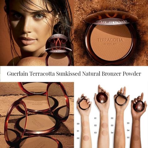 Guerlain has recently released their new Terracotta Sunkissed Natural Bronzer Powder and we've got all the details!  The powder is available now and priced at $56. The post Guerlain Terracotta Sunkissed Natural Bronzer Powder appeared first on BeautyVelle | Makeup News. Guerlain Terracotta Bronzer, Terracotta Makeup, Guerlain Bronzer, New Terracotta, Guerlain Terracotta, Bronzer Powder, Guerlain Makeup, Makeup News, Hairstyles Haircuts