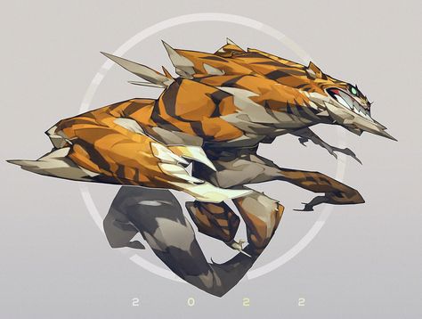 Robot Design Sketch, Alien Creatures, Year Of The Tiger, Creature Concept Art, Anime Drawings Tutorials, Logo Illustration, Creature Concept, Freelance Illustrator, Creature Design