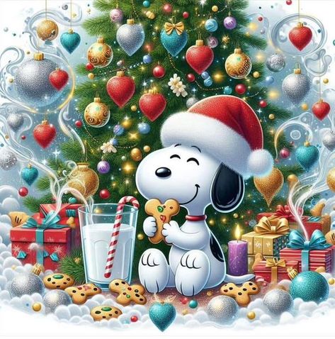 Snoopy is awesome | ..good morning..happy Monday ☕️☁️☔️🌲🤗🤩🇩🇪 | Facebook Peanuts Gang Christmas, Snoopy Images, Snoopy Wallpaper, Snoopy Pictures, Peanuts Christmas, Diy Artwork, Snoopy Love, Snoopy Christmas, Charlie Brown And Snoopy