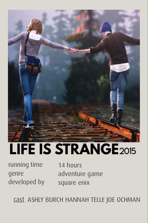 Life Is Strange Poster Vintage, Game Poster Minimalist, Life Is Strange Posters In Game, Video Games Poster, Life Is Strange 2 Poster, Video Game Minimalist Poster, Life Is Strange Polaroid, Life Is Strange Poster, Rachel Life Is Strange