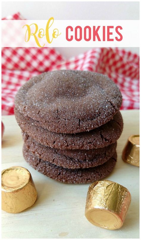 Chocolate Rolo Cookies, 21 Cookies, Pretzel Candy, Christmas Baking Ideas, Rolo Cookies, Christmas Cookies Recipes, Utah Food, Crumble Cookie, Christmas Shortbread