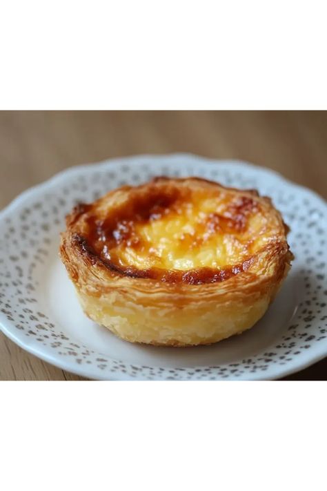 Craving Portugal’s famous pastry? Discover how to make the perfect Pastel de Nata, a delicious custard tart that captivates taste buds with its creamy filling and flaky crust. This step-by-step guide will help you recreate this scrumptious dessert in your own kitchen, bringing a piece of Portugal to your table. Whether for a special occasion or your everyday treat, mastering Pastel de Nata will impress your family and friends. Get ready to learn tips and tricks for baking this iconic pastry easily at home! Portuguese Tarts Pastel De Nata, Egg Custard Tart Recipe, Nata Recipe, Natas Recipe, Portuguese Custard Tarts, Portuguese Tarts, Milk Bun, Portuguese Desserts, Delicious Seafood Recipes