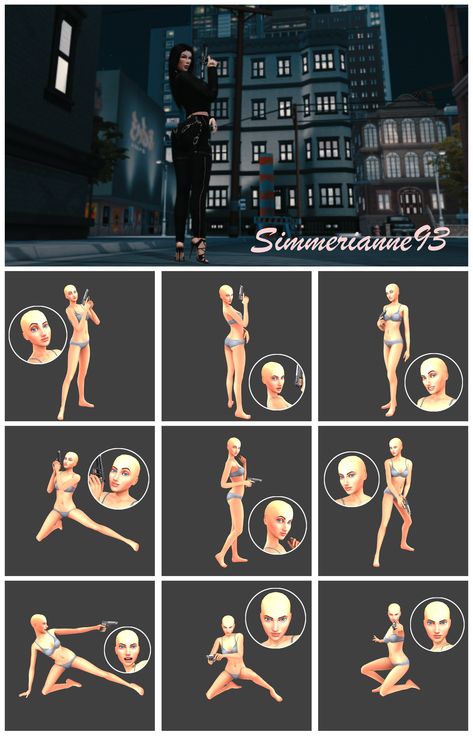 Action poses for a sim - sims 4 poses. [Early access until July 4th 2023] #sims4 #sims4poses #posessims4 #thesims #sims #poses #actionposes #fantasyposes #soloposes #accposes #gunposes #spyposes Sims 4 Action Poses, Sims 4 Detective Cc, Blender Scenes, Sims 4 Poses, Sims Poses, Cc Shopping, Sims 4 Black Hair, Cc Sims4, 4 Poses