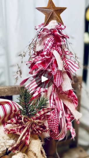 170K views · 4.9K reactions | Rag Tree | Knot Just Chalk | Knot Just Chalk · Original audio Rag Rug Tree, Rag Trees With Tomato Cage, Diy Rag Tree, Rag Trees Christmas Diy, Christmas Rag Tree, Knot Just Chalk, Rag Christmas Tree Diy, Rag Trees How To Make, Rag Trees Diy