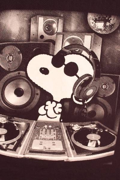 Music Happy, Dj, Snoopy, Music