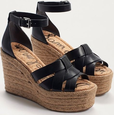 Add Height To Your Summer Looks in Sam Edelman's Wedge Sandals Neon Shoes, Summer Wardrobe Staples, Espadrille Wedge, Sam Edelman Shoes, Sunglasses Shop, Espadrilles Wedges, Shoes Shoes, Shoes For Women, Shop Blouses