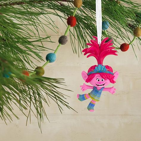 Amazon.com: Hallmark DreamWorks Animation Trolls: Band Together Poppy Christmas Ornament : Home & Kitchen Trolls Band Together, Trolls Movie, Target Gifts, Hallmark Christmas Ornaments, Poppy Design, Dreamworks Trolls, Hair Raising, Dreamworks Animation, Hallmark Christmas