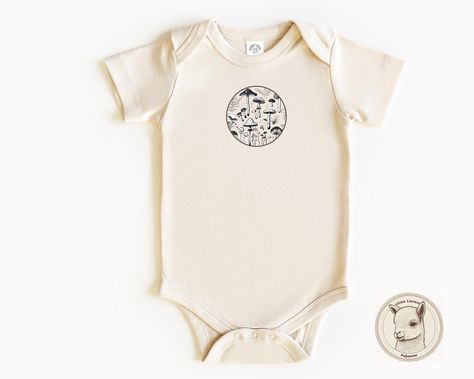 Excited to share the latest addition to my #etsy shop: Mushrooms Baby Onesie®, Nature-Inspired Cute Baby Shower Mushroom Gifts, Infant Bodysuits for Mushroom Lovers, Baby Clothes, Newborn Onesie® https://etsy.me/3JAQfUN #babyonesie #bodysuit #babyshowergift #newbornbab Mushroom Onesie, Woodland Onesie, Cute White Printed Onesie, Wildflower Onesie, White Custom Print Unisex Onesie, Newborn Onesies, Baby Outfits, Nature Themed, Gender Neutral Baby