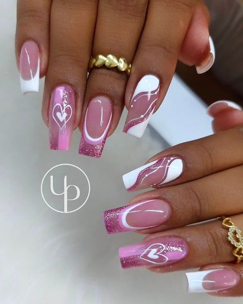 Fur Nails, Nail Sunny, Nail Art Diy Easy, Infinity Nails, Elegant Nail Art, Fancy Nails Designs, Uñas Acrilicas, Pink Acrylic Nails, Beautiful Nail Designs