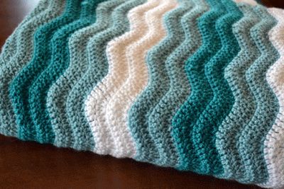 Vintage Ripple Crochet Pattern, Ripple Stitch Crochet Blanket, Crochet Afghan Patterns Free Easy Quick, Beginner Afghan Crochet Patterns, Wave Crochet Blanket Pattern, Ripple Crochet Pattern Free, Beach Blanket Crochet, Crochet Wave Pattern, Ripple Stitch Crochet