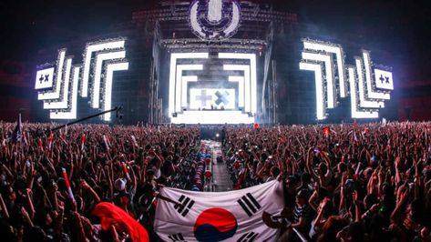 Return To Seoul, Seoul Olympic Stadium, Olympic Stadium, Ultra Music Festival, Martin Garrix, Edm Festival, Electronic Dance Music, Animation Background, Seoul