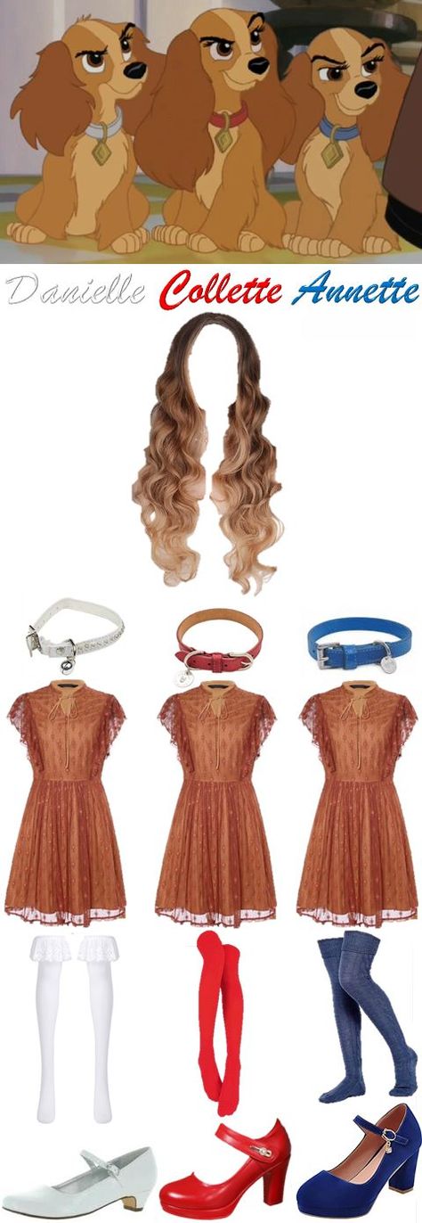 #Disney #FemaleDog #LadyandtheTramp #Cosplay #Outfits The Lady And The Tramp, Cosplay Clothes, Lady And The Tramp, The Lady, Cosplay Outfits, Disney, Clothes