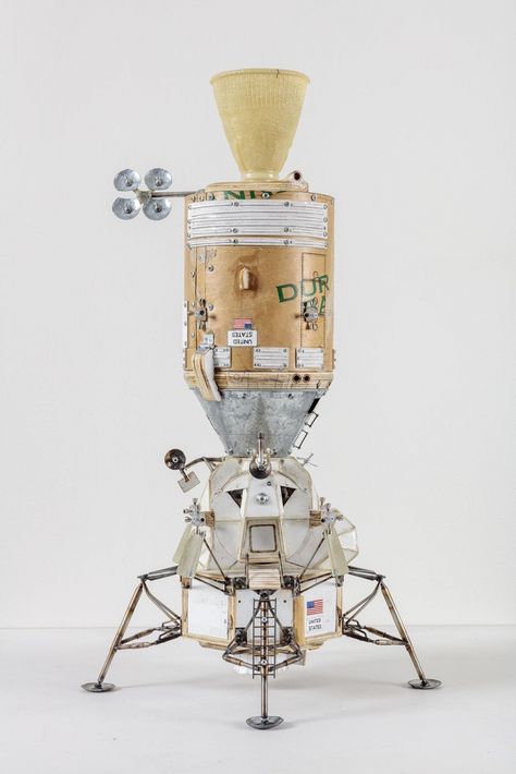 Tom Sachs - Artists - Sperone Westwater Kiwi Artist, Tom Sachs, Sheet Metal Art, Consciousness Art, Spaceship Design, Latex Paint, Space Program, Ex Machina, Mechanical Design