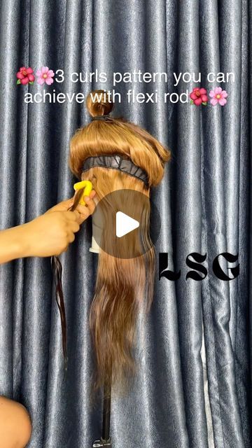 Lilystylegirl on Instagram: "Curls tutorial time💐

These are the curls you can achieve with flexi rod.💐

And I hope you will try it out, still exploring more curls you can achieved with flexi rod💐

Please like, share, comment and save for later used.💐

#curltutorials #flexirods #curls #hairhacks #lily_stylegirl 💐" Flexirod Curls, Curling Rods Tutorial, Flexi Rod Curls, Curl Tutorial, Flexi Rods, Sew In Weave, Curl Pattern, I Hope, I Hope You