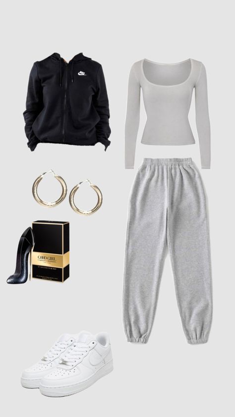 Weekend Fits, Cute Sweatpants Outfit, Cute Sweatpants, Cute Nike Outfits, Latina Fashion Outfits, Fitness Wear Outfits, Outfit Inspo Casual, Outfit Check, Cute Lazy Day Outfits