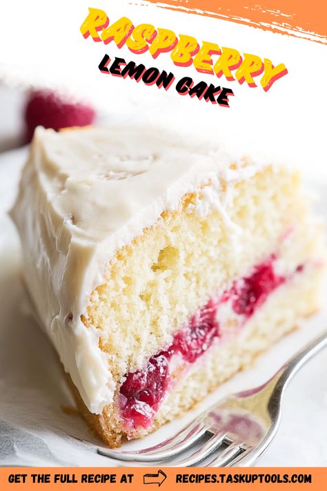 Indulge your sweet tooth in the tantalizing decadence of our Raspberry Lemon Cake. A blend of zesty lemons and sweet, ripe raspberries baked into a soft, moist cake, crowned with a creamy frosting. Perfect for birthdays, celebrations, or simply indulging your dessert cravings. Follow us for more such delightful dessert recipes! #RaspberryLemonCake #DessertHeaven #BakingLove Raspberry Lemon Cake, Lemon Raspberry Cake, Raspberry Lemon Cakes, Dessert Cravings, Creamy Frosting, Chocolate Cupcakes Moist, Lemon Buttercream, Lemon Cake Recipe, Moist Cake