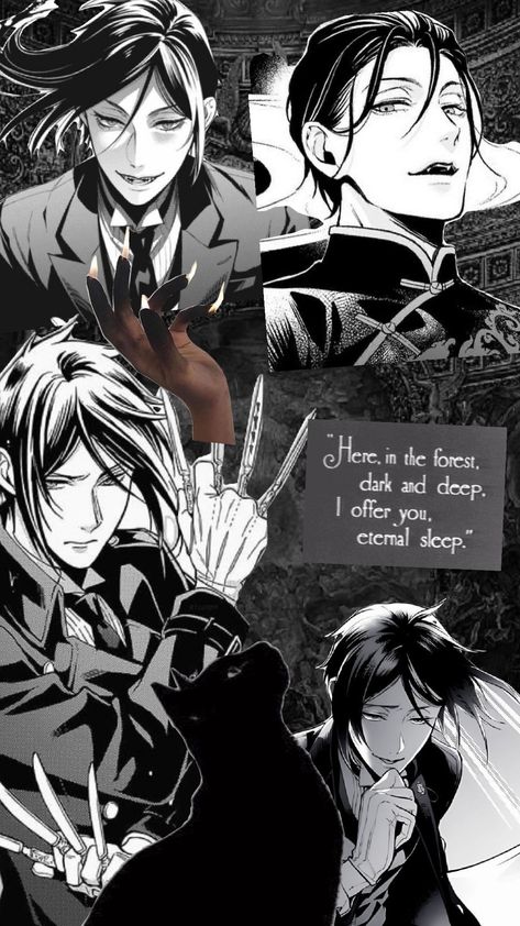 sebastian michaelis wallpaper Sebastian Michaelis Wallpapers, Sebastian Michaelis Aesthetic, Sebastian Wallpaper, Black Bulter, Black Butler Sebastian, Black Butler Manga, Anime Lock Screen Wallpapers, Glittery Wallpaper, Sebastian Michaelis