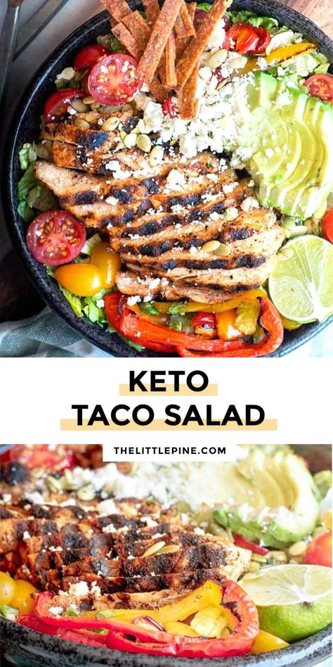 Low Carb Taco Salad, Taco Salat, Low Carb Taco, Keto Taco Salad, Keto Salad, Low Carb Tacos, Taco Salad Recipes, Boiled Egg Diet Plan, Keto Taco