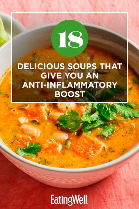 Soups In A Crock Pot Healthy, Anti Inflammation Soup Vegan, Anti Inflammation Recipes Soup, Healthy Gut Soup Recipes, Inflammation Soup Recipes, Antiinflammatory Soup Crockpot, Detox Soups For Inflammation, Gut Friendly Soup, Slow Cooker Anti Inflammation Recipes