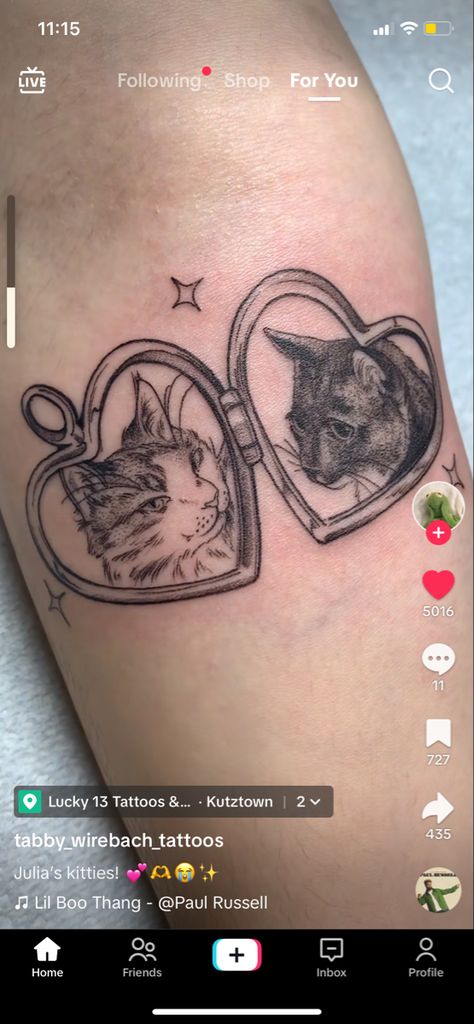 Locket Tattoos, Remembrance Tattoos, Cute Tiny Tattoos, Tattoo Feminina, Dream Tattoos, Simplistic Tattoos, Piercing Tattoo, Creative Tattoos, Animal Tattoos