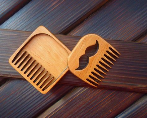 #cozywoodthings #etsy #etsyseller #etsyshop #etsystore #etsyfinds #wood #woods #woodworking #cozy #him #gift #mensfashion #menstyle #accessories #picoftheday #beard #beardcomb #mustash #beauty #hipster #barber #barbershop #men #diy #love #april #beauty Diy Projects For School, Wood Beard Comb, Beauty Blender Cleaner, Diy Kids Kitchen, Cnc Machine Projects, Barber Gifts, Beard Gifts, Succulent Pumpkin, Pumpkin Planter