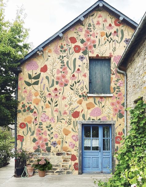 Casa Exterior, Dream House Decor, Mural Art, Dream Home Design, My Dream Home, Future House, A House, Exterior Design, Interior And Exterior