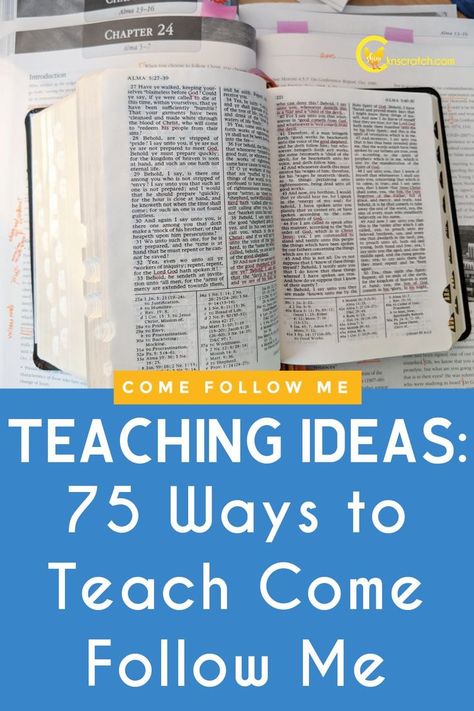 Mix up your Come Follow Me routine with these ideas Lds Sunday School, Book Of Mormon Scriptures, Family Scripture Study, Family Home Evening Lessons, Family Scripture, School Break, Primary Lessons, Chicken Scratch, Study Help