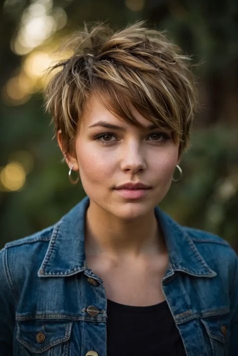 15 Best Shag Cut Ideas for Women Shag Pixie Cut Fine Hair, Long Pixie Shag, Shag Pixie Cut, Razored Hair, Pixie Shag Haircut, Short Shag Cut, Shag Pixie, Razor Cut Hair, Shag Hair