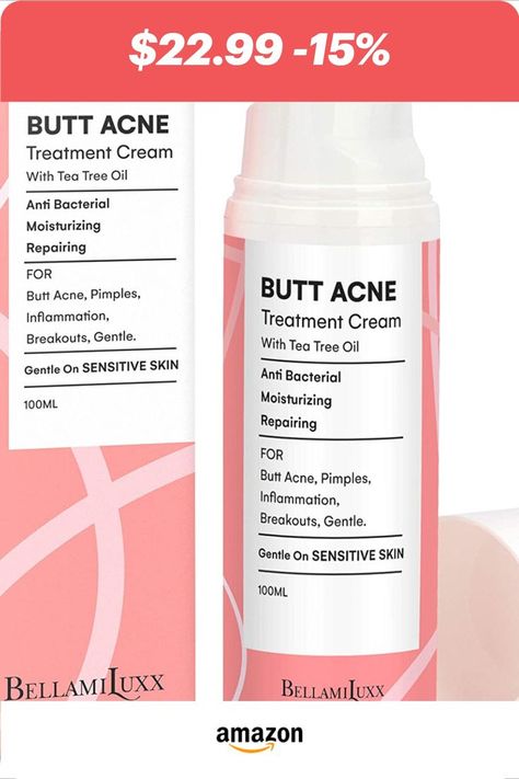 BellamiLuxx Butt Acne Clearing Lotion, Pure Plants Extracts for Reduce Acne and Pimples, Balance Skin Moisture/Sebum, Keep Buttocks Skin Delicate, and Smooth.… Buttocks Acne, Acne Clearing, Reduce Acne, Acne Cream, Beauty Tips For Skin, Skin Care Remedies, Skin Routine, Skin Moisturizer, Skincare Products