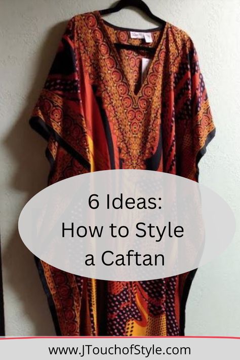 6 ideas of how to style a caftan Styling A Kaftan, Styling Kaftan Dress, How To Style A Caftan, Kaftan Styling Ideas, Caftan Outfit Ideas, How To Style Kaftan Dress, Kaftan Outfits Women, Kaftan Outfit Ideas, Kaftans Dresses Modern